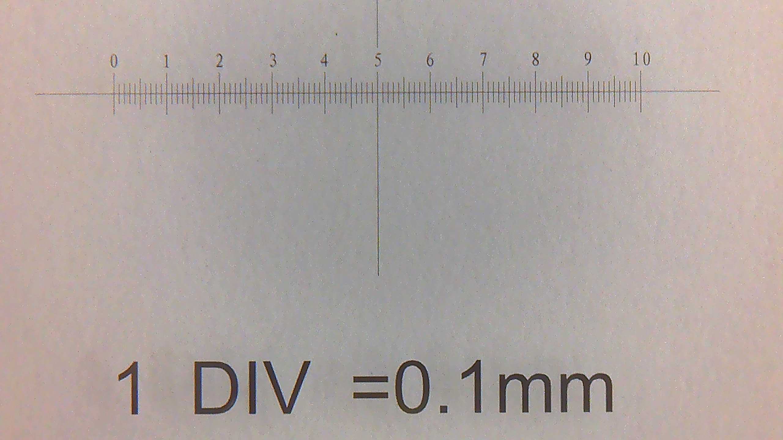 Pravítko 0,1 mm