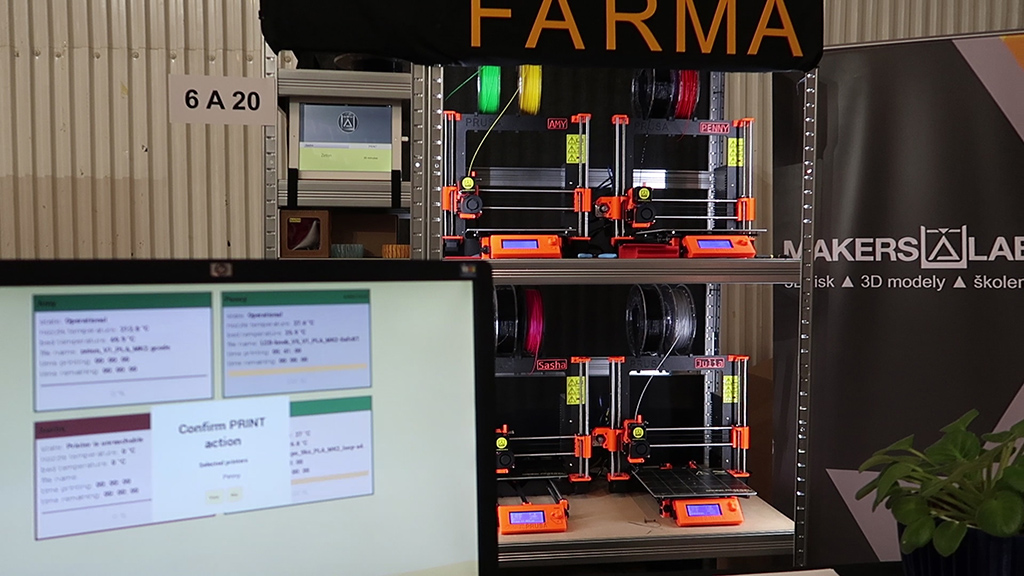 Farma 3D tiskáren