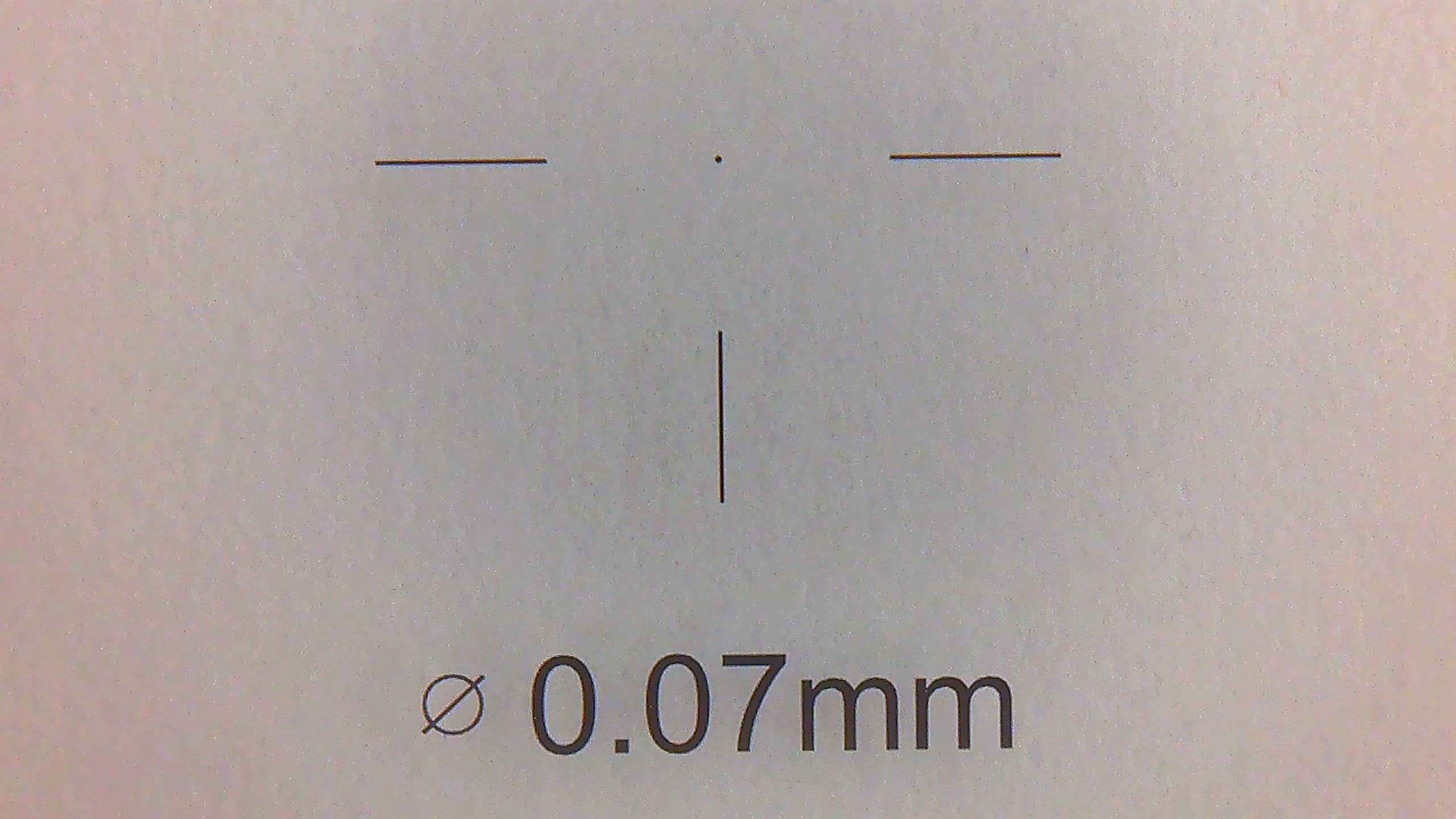 Bod 0,07 mm